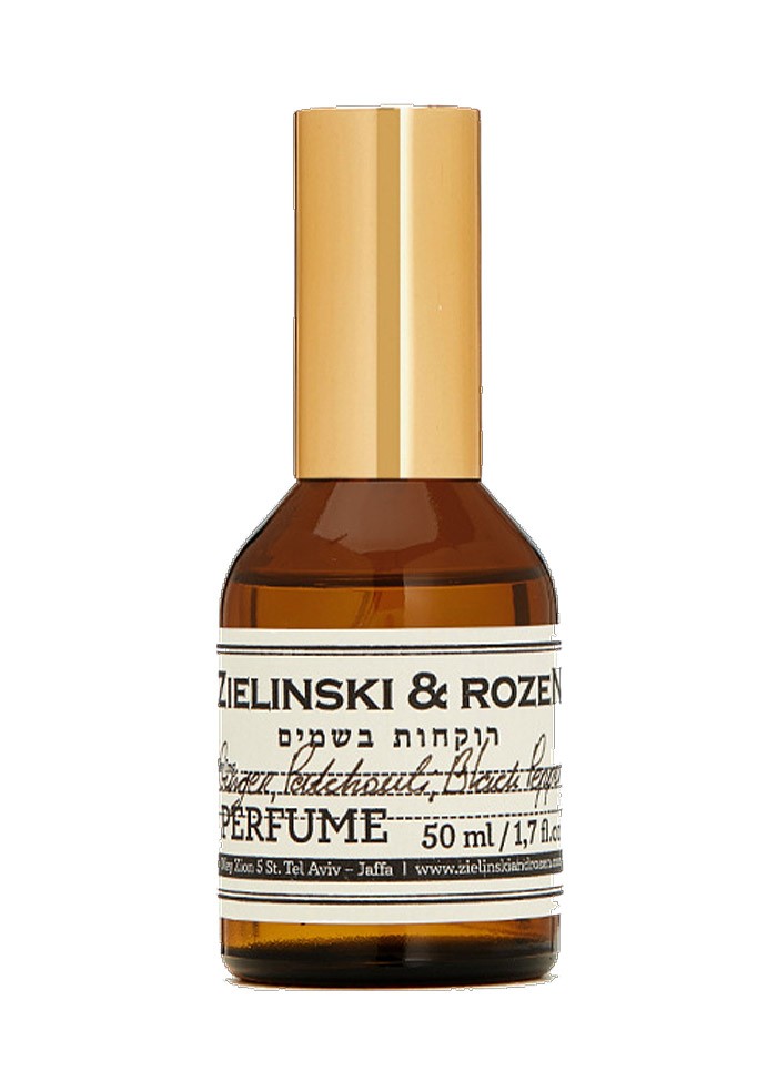 Zielinski & Rozen Ginger, patchouli, black pepper, aloysia