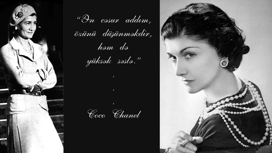Şlyapadan marka çıxaran qadın, Şanel (Chanel)...