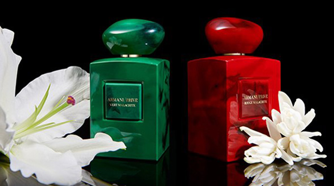 Yenİ Armani Prive parfümlərİ: Vert Malachite və Rouge Malachite
